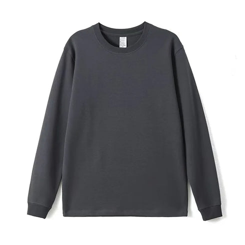 Men's Heavyweight Long-sleeve Crewneck Shirt